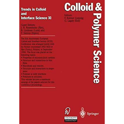 Trends in Colloid and Interface Science XI [Paperback]