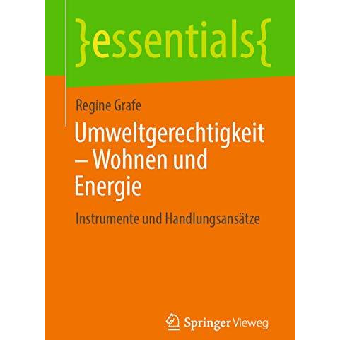 Umweltgerechtigkeit  Wohnen und Energie: Instrumente und Handlungsans?tze [Paperback]