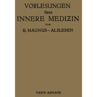 Vorlesungen ?ber Innere Medizin [Paperback]