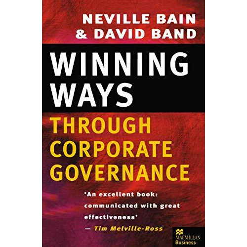 Winning Ways through Corporate Governance [Paperback]