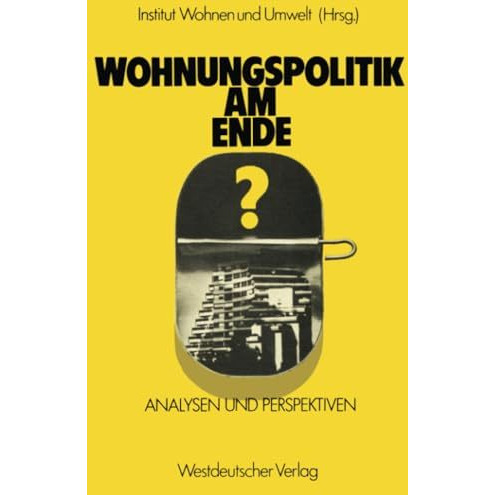 Wohnungspolitik am Ende?: Analysen und Perspektiven [Paperback]