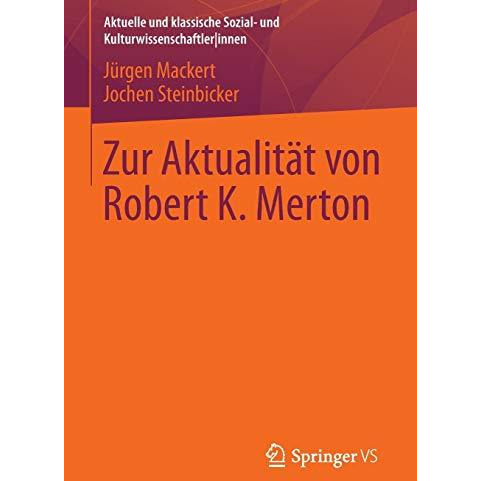 Zur Aktualit?t von Robert K. Merton [Paperback]