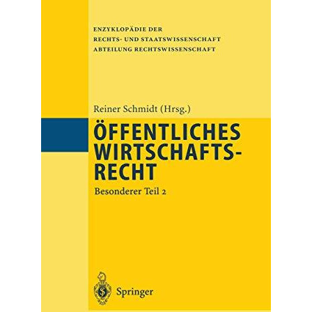 ?ffentliches Wirtschaftsrecht: Besonderer Teil 2 [Hardcover]