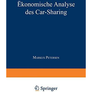 ?konomische Analyse des Car-Sharing [Paperback]