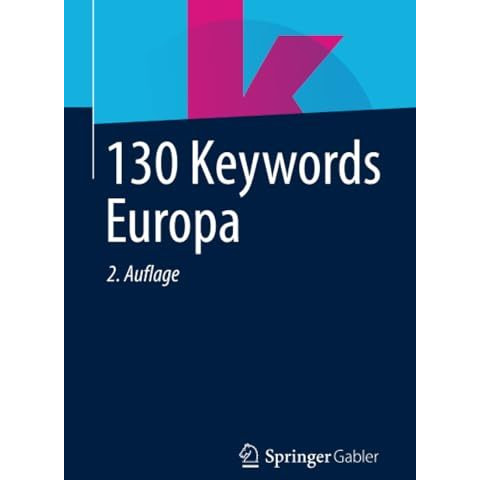 130 Keywords Europa [Paperback]