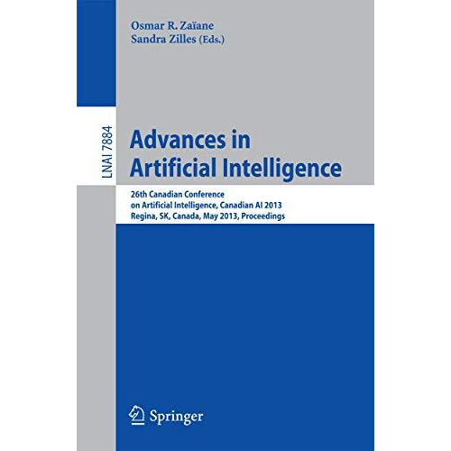 Advances in Artificial Intelligence: 26th Canadian Conference on Artificial Inte [Paperback]