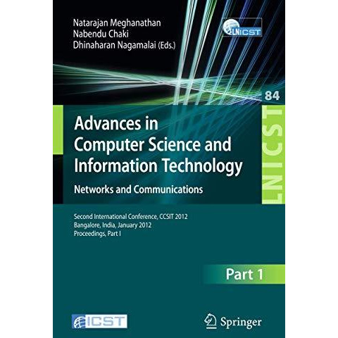 Advances in Computer Science and Information Technology. Networks and Communicat [Paperback]