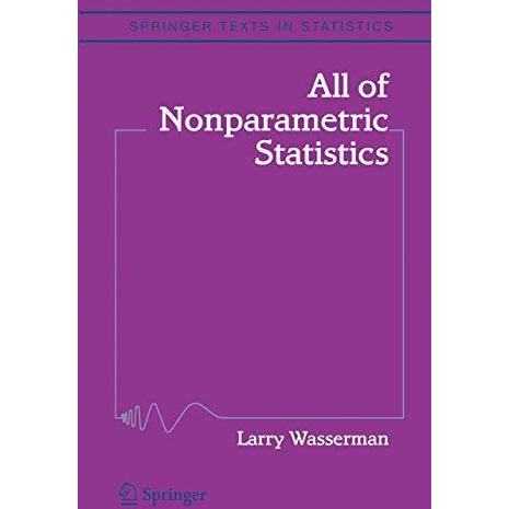 All of Nonparametric Statistics [Hardcover]