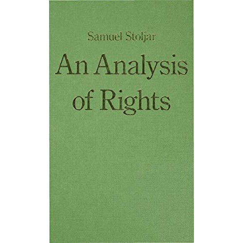 An Analysis of Rights [Hardcover]