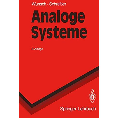 Analoge Systeme: Grundlagen [Paperback]