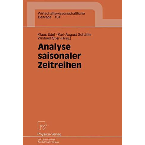 Analyse saisonaler Zeitreihen [Paperback]