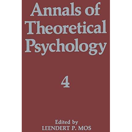 Annals of Theoretical Psychology [Paperback]