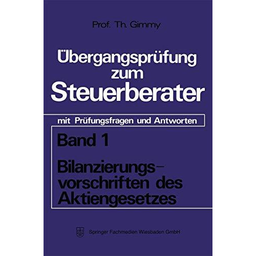 Bilanzierungsvorschriften des Aktiengesetzes: mit Pr?fungsfragen und Antworten [Paperback]