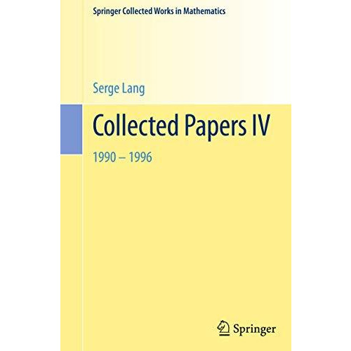 Collected Papers IV: 1990-1996 [Paperback]