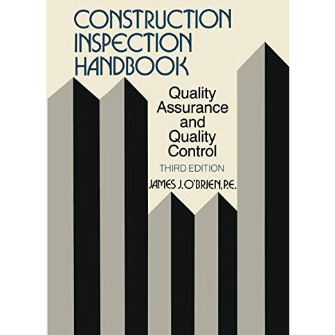 Construction Inspection Handbook: Quality Assurance/Quality Control [Paperback]