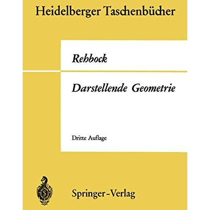 Darstellende Geometrie [Paperback]