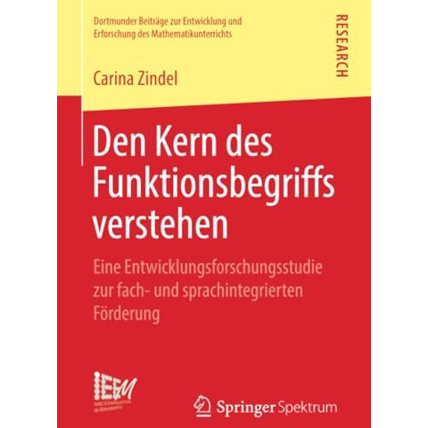 Den Kern des Funktionsbegriffs verstehen: Eine Entwicklungsforschungsstudie zur  [Paperback]