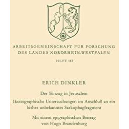 Der Einzug in Jerusalem: Ikonographische Untersuchungen im Anschlu? an ein bishe [Paperback]