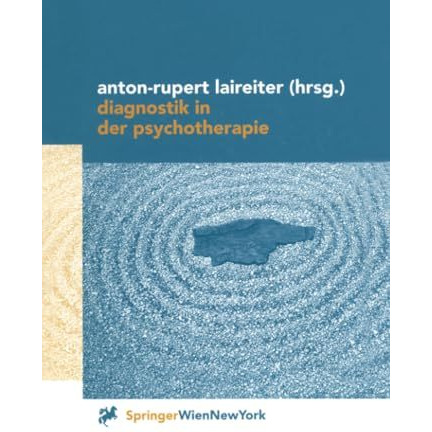 Diagnostik in der Psychotherapie [Paperback]