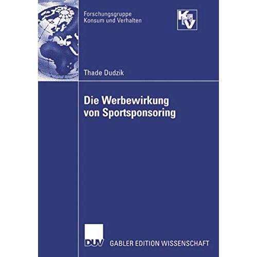 Die Werbewirkung von Sportsponsoring [Paperback]