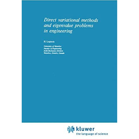 Direct Variational Methods and Eigenvalue Problems in Engineering [Hardcover]