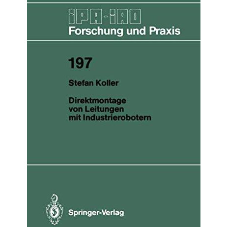 Direktmontage von Leitungen mit Industrierobotern [Paperback]