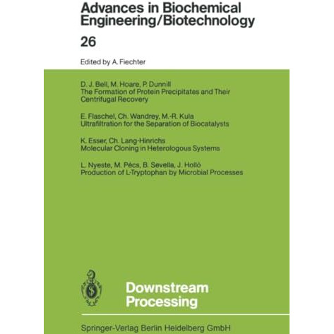 Downstream Processing [Paperback]