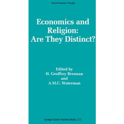 Economics And Religion: Are They Distinct? [Paperback]