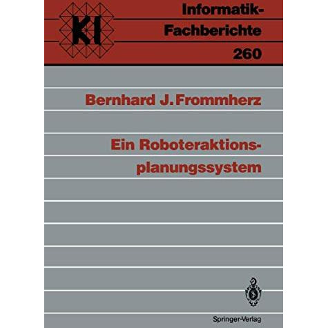 Ein Roboteraktions-planungssystem [Paperback]