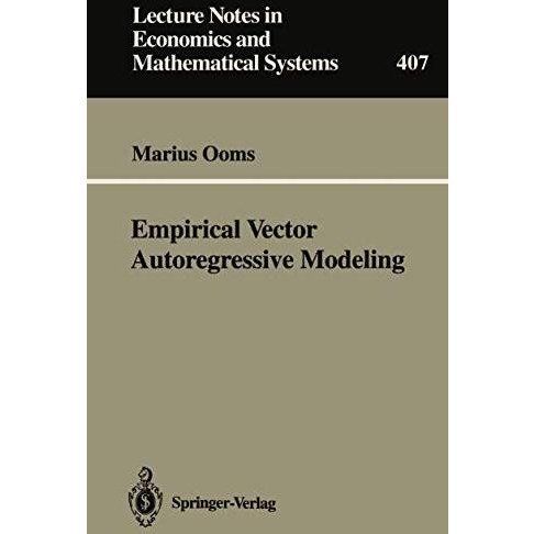 Empirical Vector Autoregressive Modeling [Paperback]