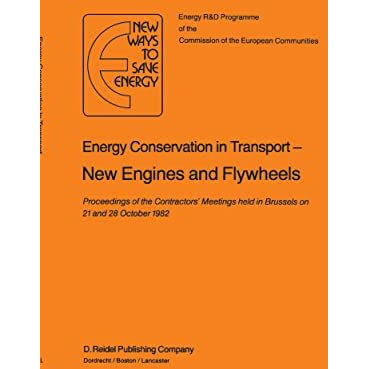 Energy Conservation in Transport New Engines and Flywheels [Hardcover]