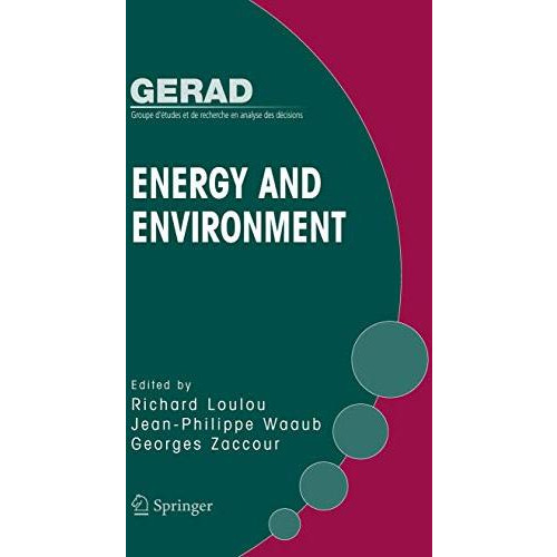 Energy and Environment [Hardcover]