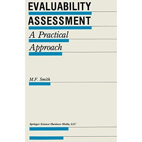 Evaluability Assessment: A Practical Approach [Paperback]