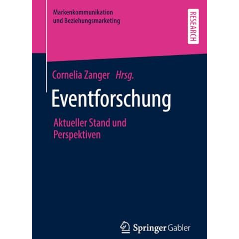 Eventforschung: Aktueller Stand und Perspektiven [Paperback]