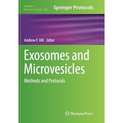 Exosomes and Microvesicles: Methods and Protocols [Paperback]