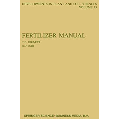 Fertilizer Manual [Hardcover]