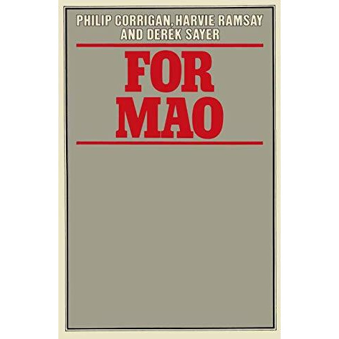 For Mao: Essays in Historical Materialism [Paperback]