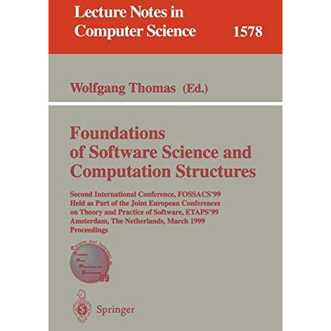 Foundations of Software Science and Computation Structures: Second International [Paperback]