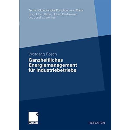 Ganzheitliches Energiemanagement f?r Industriebetriebe [Paperback]