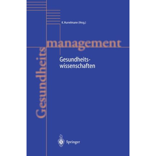 Gesundheitswissenschaften [Paperback]