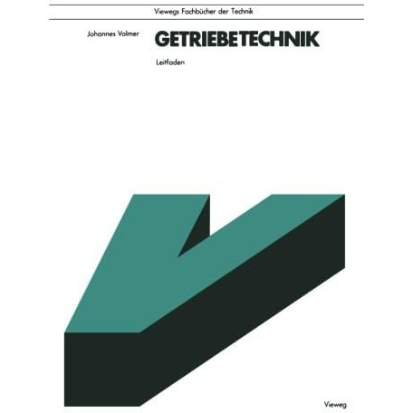 Getriebetechnik: Leitfaden [Paperback]