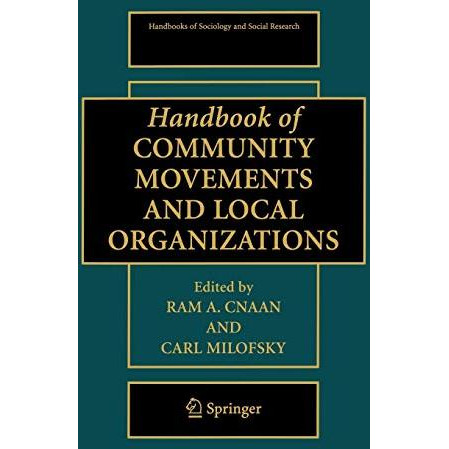 Handbook of Community Movements and Local Organizations [Paperback]