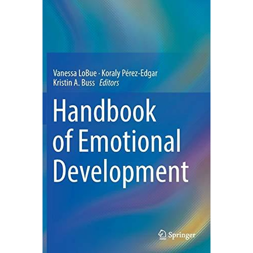 Handbook of Emotional Development [Hardcover]