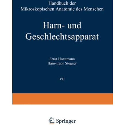 Harn- und Geschlechtsapparat: Vierter Teil Tube, Vagina und ?ussere Weibliche Ge [Paperback]