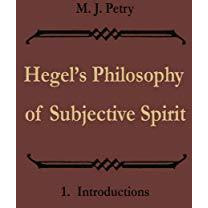 Hegels Philosophie des subjektiven Geistes / Hegels Philosophy of Subjective Sp [Paperback]