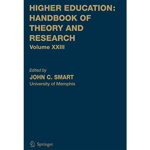 Higher Education: Handbook of Theory and Research [Paperback]