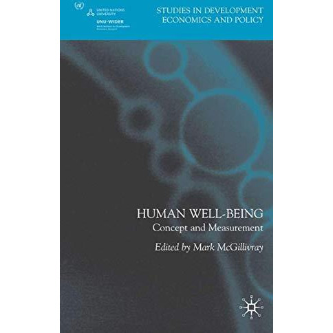 Human Well-Being: Concept and Measurement [Hardcover]