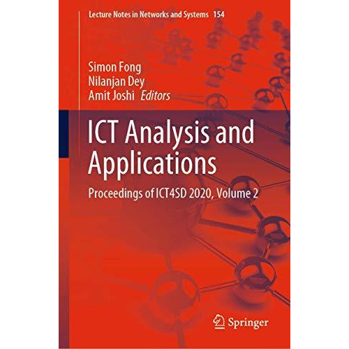 ICT Analysis and Applications: Proceedings of ICT4SD 2020, Volume 2 [Hardcover]