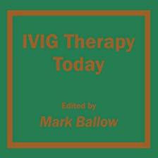 IVIG Therapy Today [Hardcover]