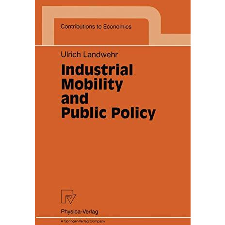 Industrial Mobility and Public Policy [Paperback]